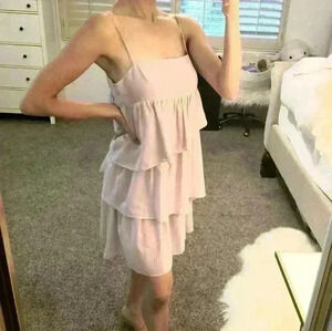 Free People Lavendar Fairy Tier Dress Intimates Purple Sleeveless Summer Party